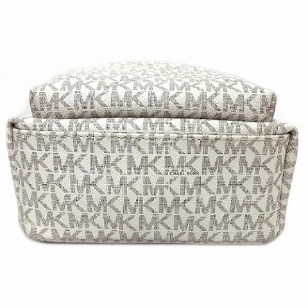 Michael Kors Pre-owned Canvas backpacks Beige Dames