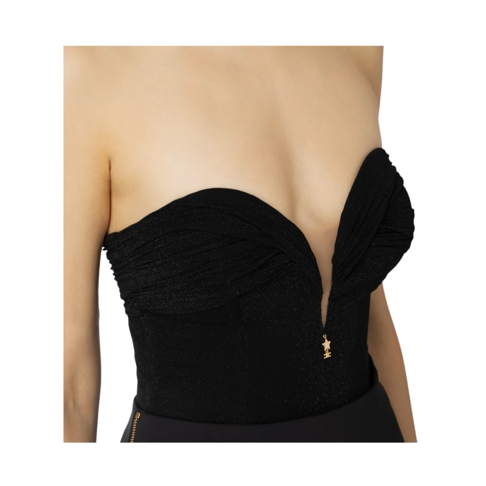 Elisabetta Franchi Bodycon Jurk Black Dames