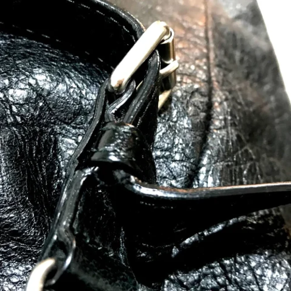Balenciaga Vintage Pre-owned Leather balenciaga-bags Black Dames