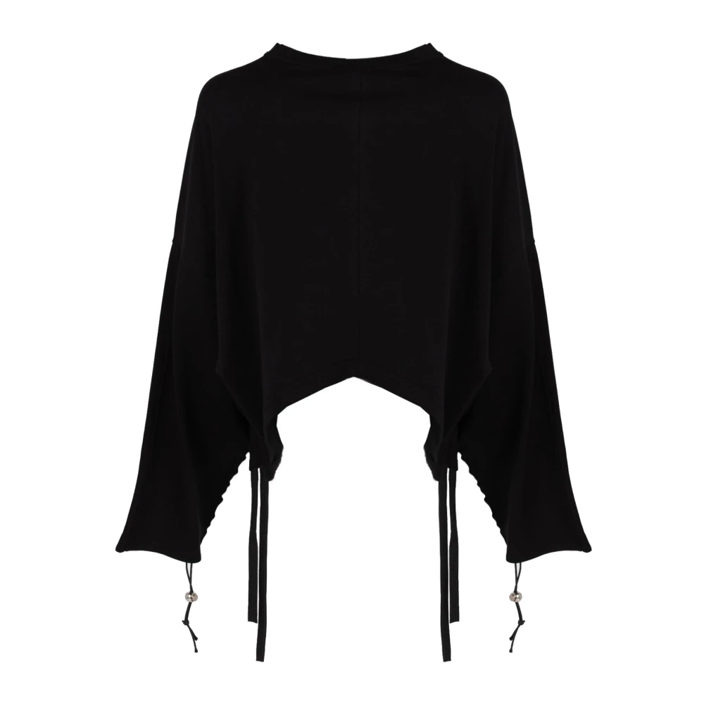 La Haine Inside Us Elegante ronde hals trui Black Dames