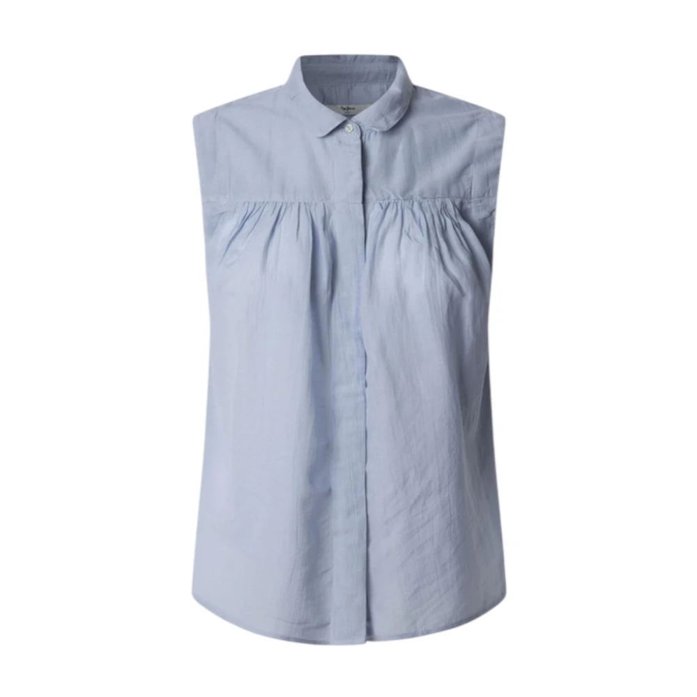 Pepe Jeans Women's Blue Dazed Elegant Blouse - Shirts - Xs - Blouses & Shirts