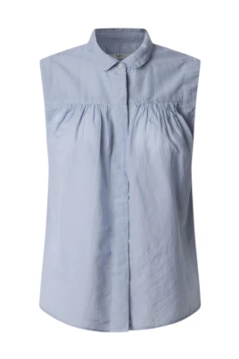 Dazed Blue Elegant Blus