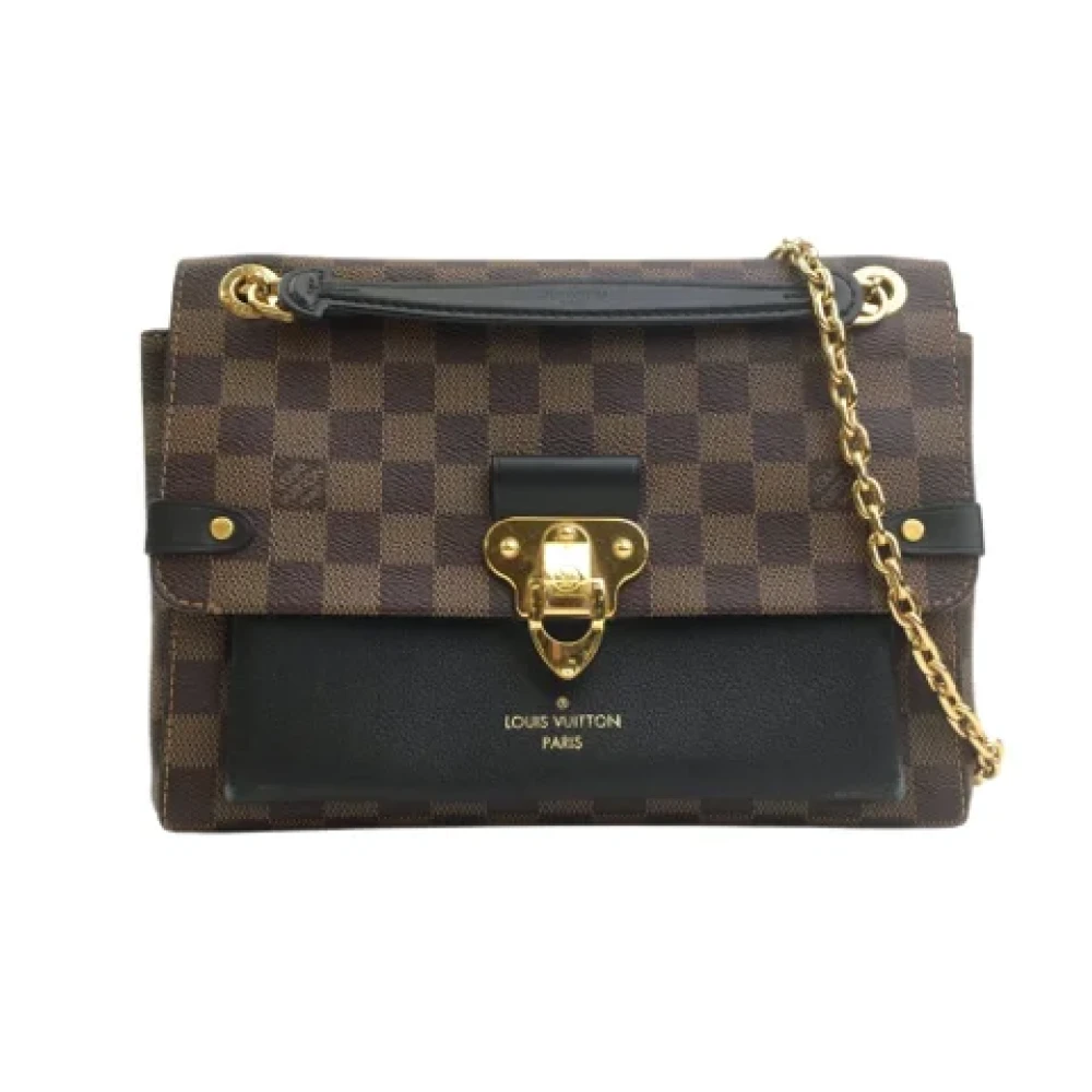 Louis Vuitton Vintage Pre-owned Coated canvas louis-vuitton-bags Black Dames