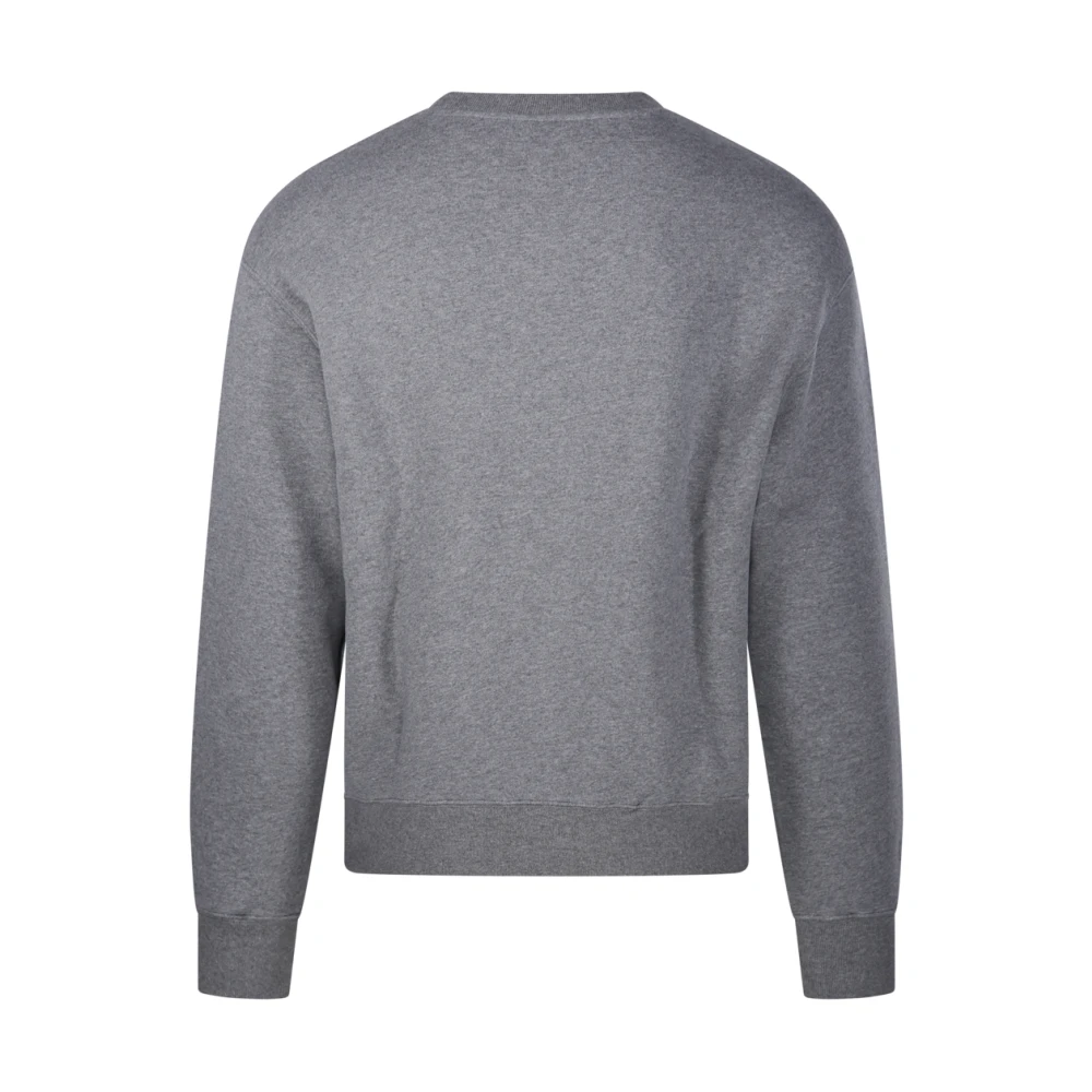 Maison Kitsuné Fox Comfort Sweatshirt Gray Heren