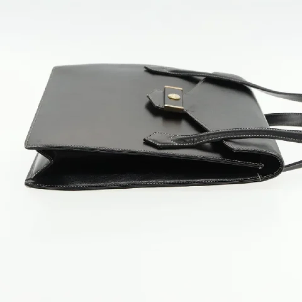 Dior Vintage Pre-owned Leather dior-bags Black Dames