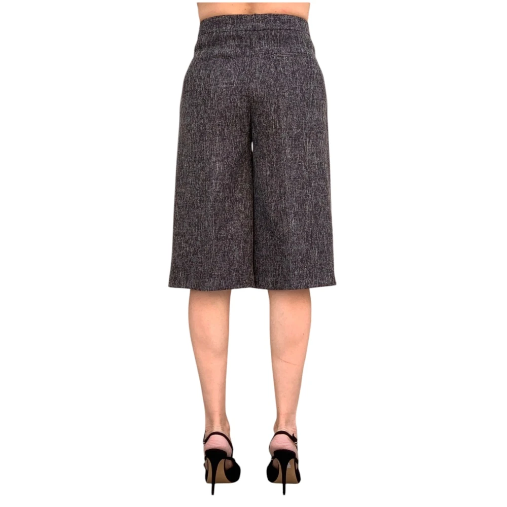 Liu Jo Stijlvolle Bermuda Shorts voor Vrouwen Brown Dames