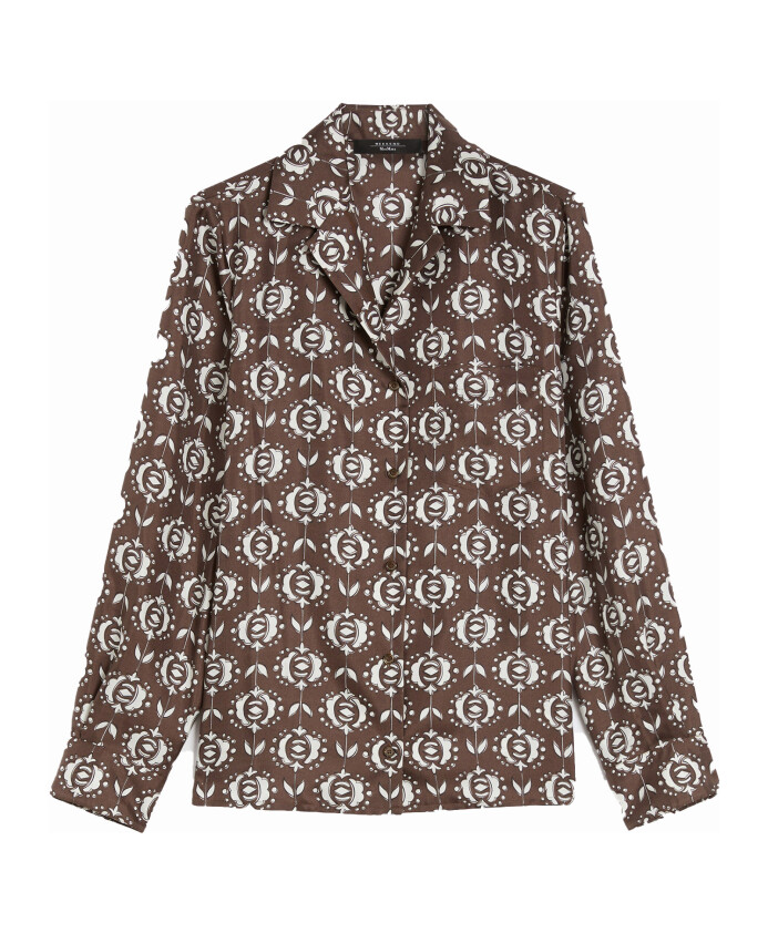chemise-en-soie-style-pyjama-imprimee