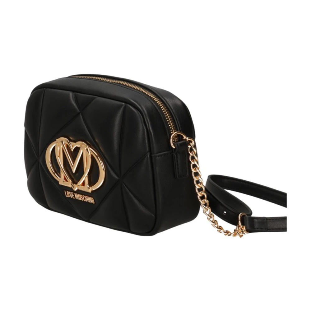 Moschino Zwarte synthetische dames crossbody tas Black Dames