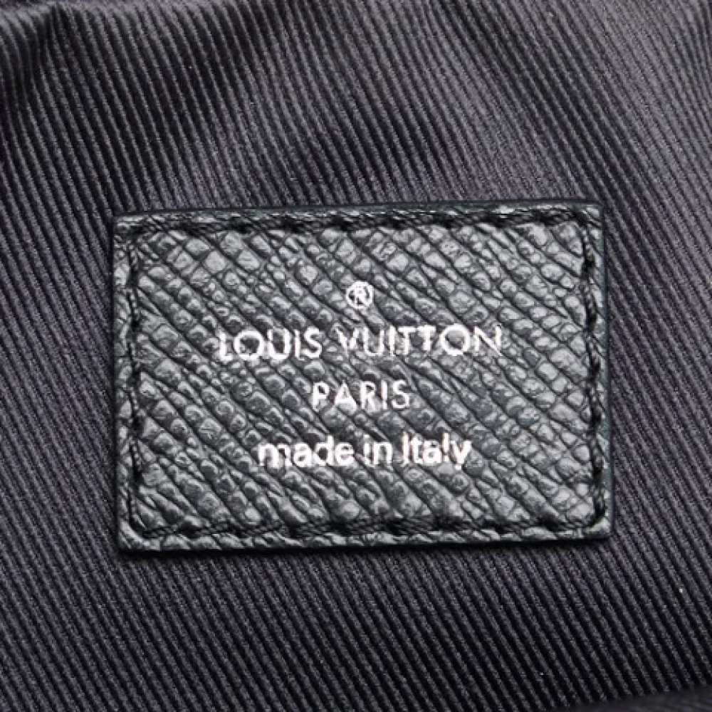 Louis Vuitton Vintage Pre-owned Canvas crossbody-bags Black Dames