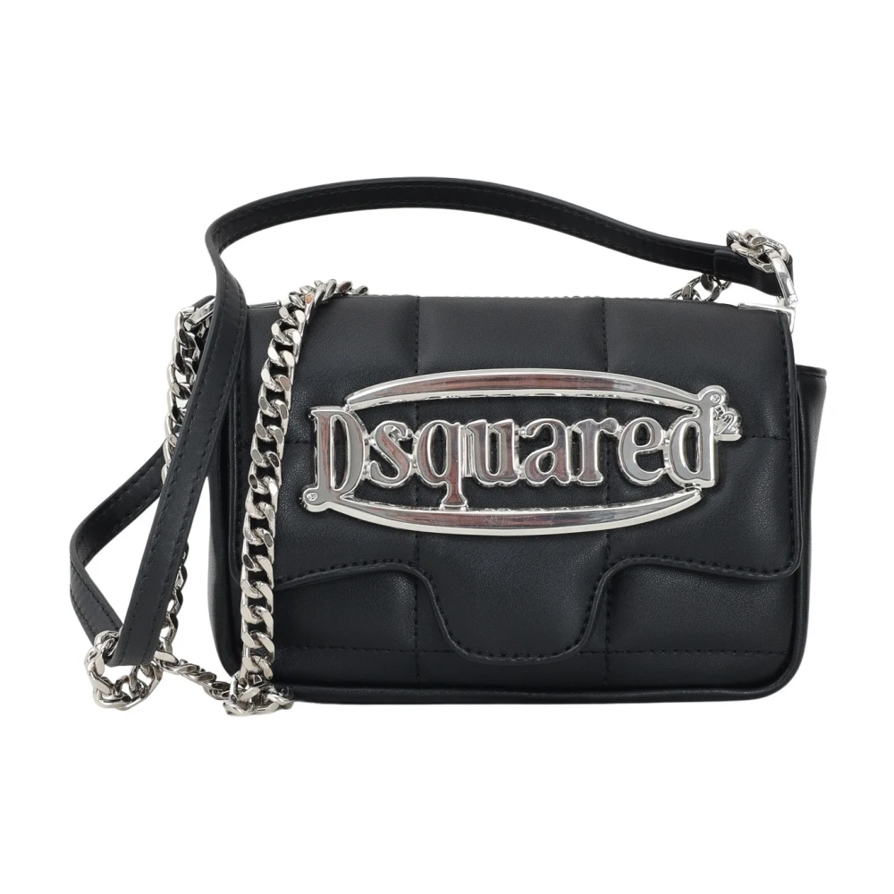 Dsquared2 Mujer Negro Bolsos, Talla: One Size