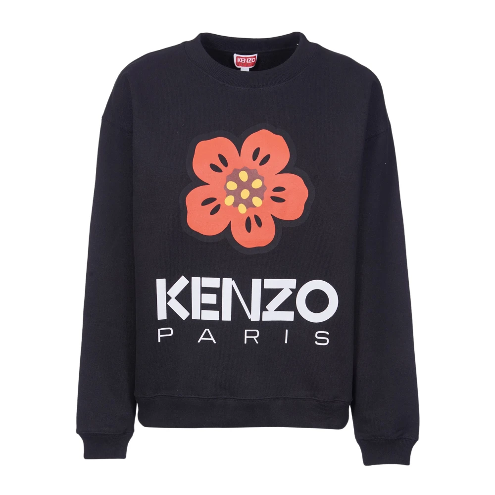 Kenzo Zwarte Sweaters met Pinafore Metal Black Dames
