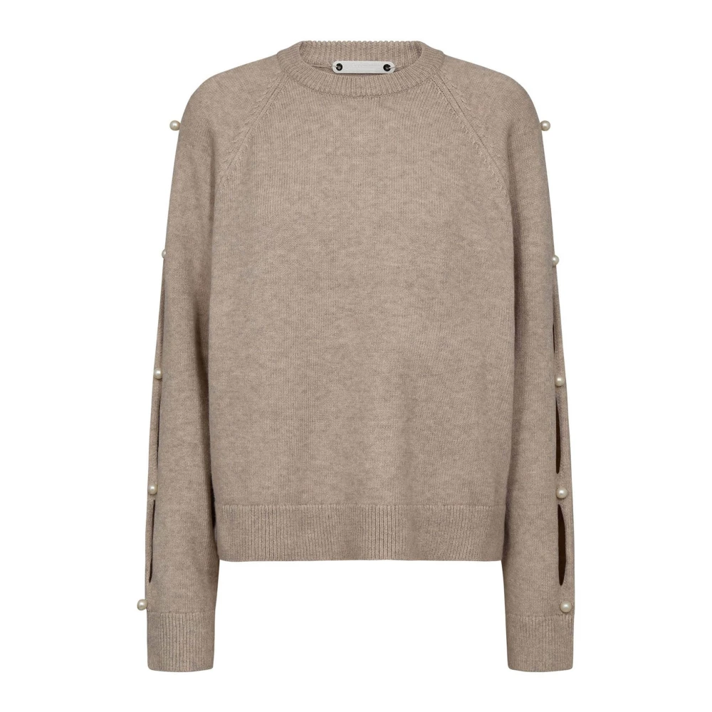 Co'couture Femme Marron Pulls, Brun, Taille: 40 Fr Sweat-Shirts