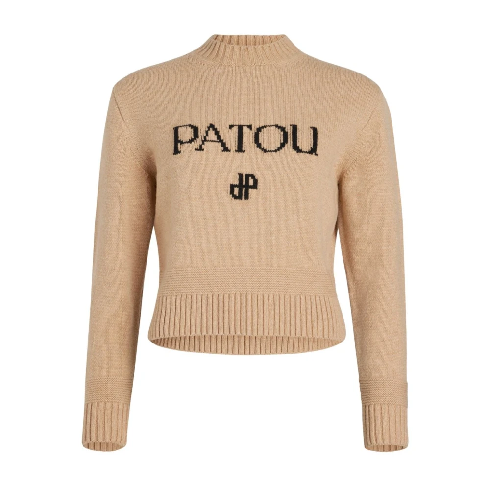 Patou Bruine Sweatshirt Aw24 Damesmode Brown Dames