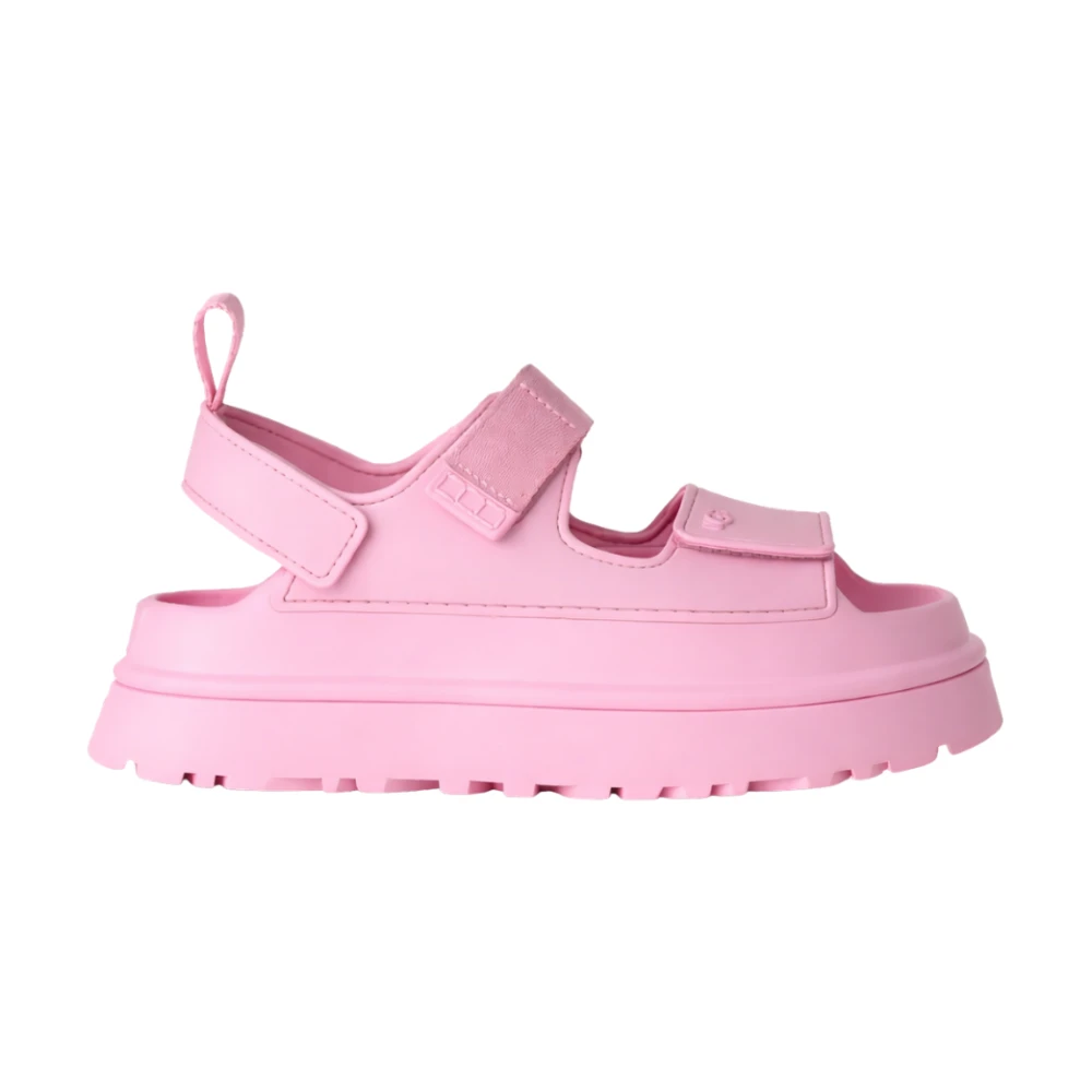 Ugg Women's Pink Goldenglow Flat Sandal