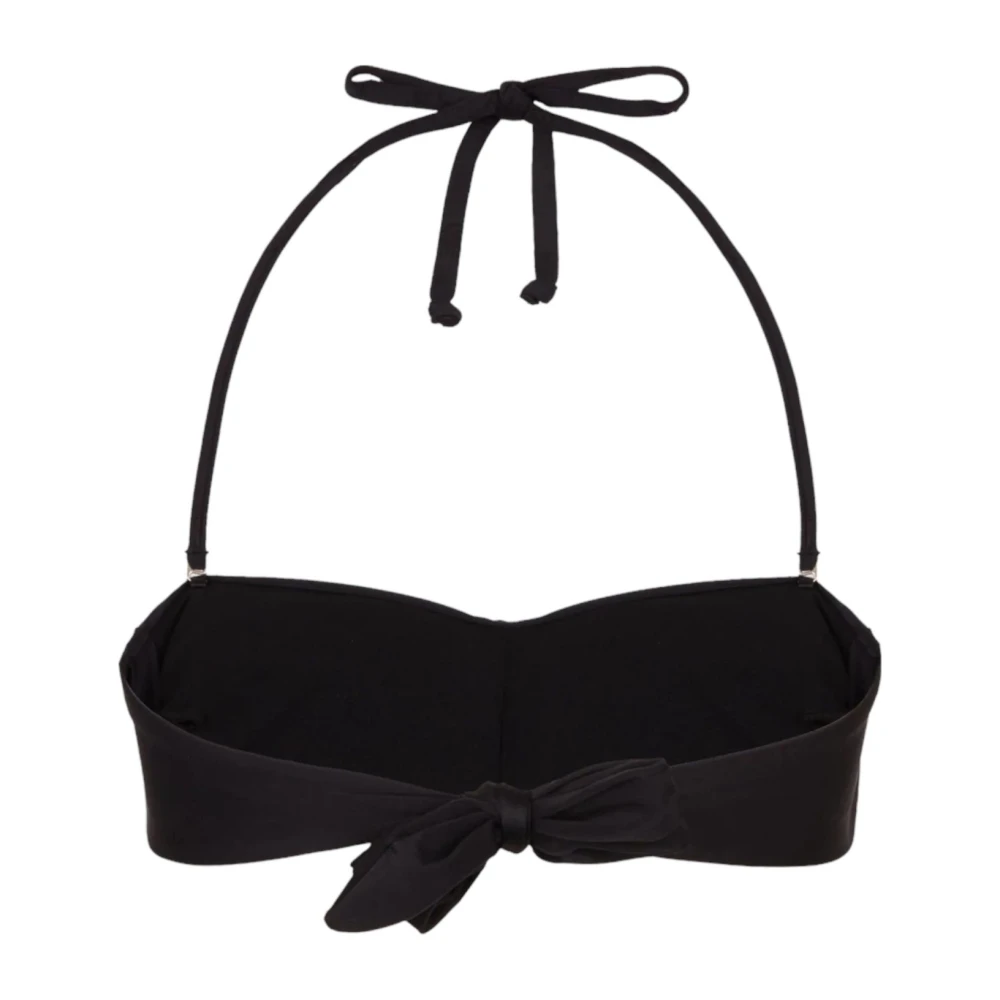 Chiara Ferragni Collection Stijlvolle Bikini Top Black Dames