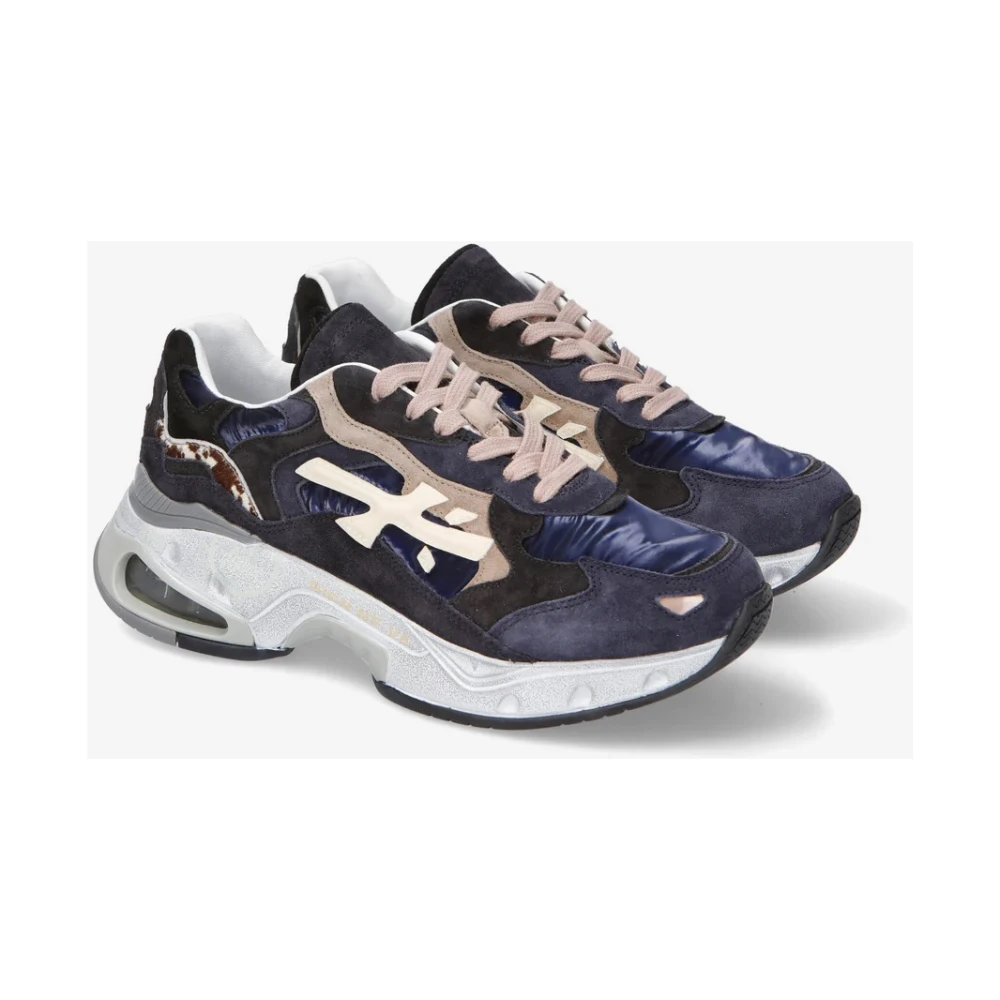 Premiata Sharkyd Sneakers Blue Dames