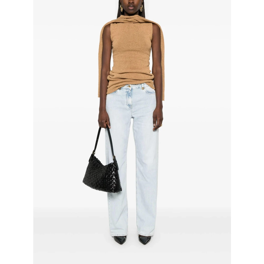 Elisabetta Franchi Lichtblauwe Jeans voor Vrouwen Blue Dames