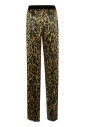 animal-print-velvet-elastic-waist-pants