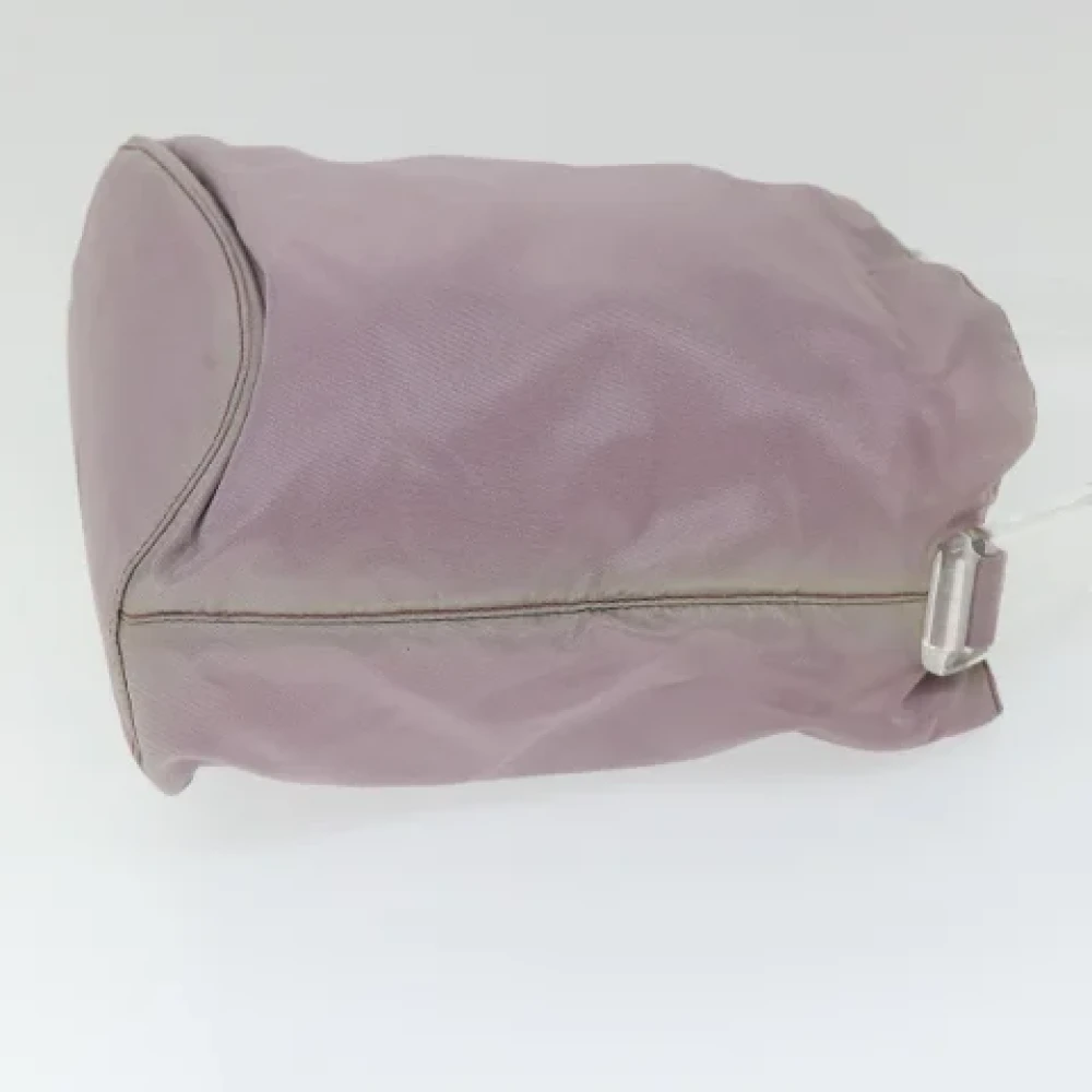 Prada Vintage Pre-owned Fabric prada-bags Purple Dames