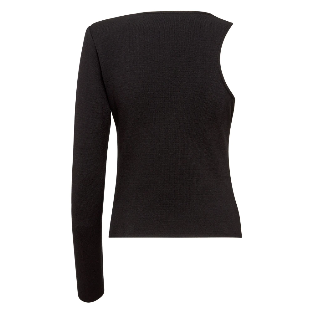 MVP wardrobe Plaza Gebreide Kleding Black Dames