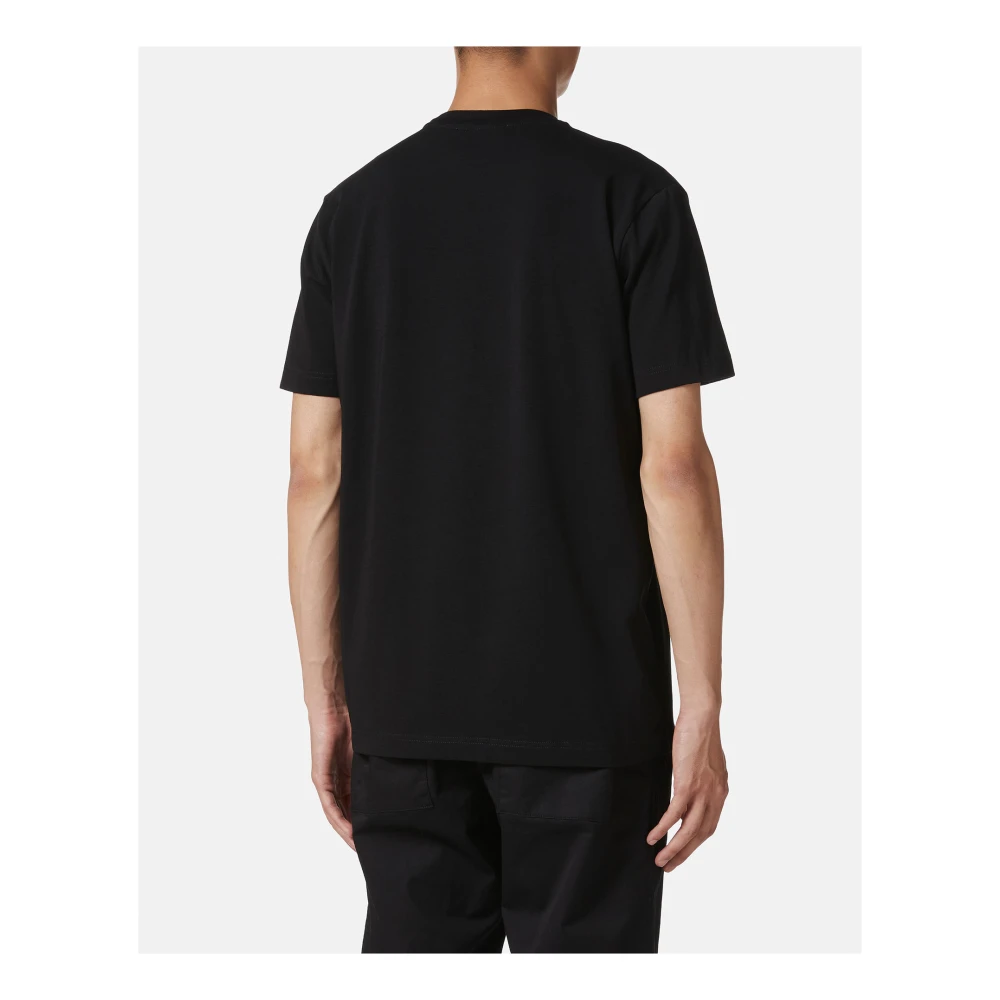 Iceberg katoenen zwart T-shirt met Looney Tunes print Black Heren
