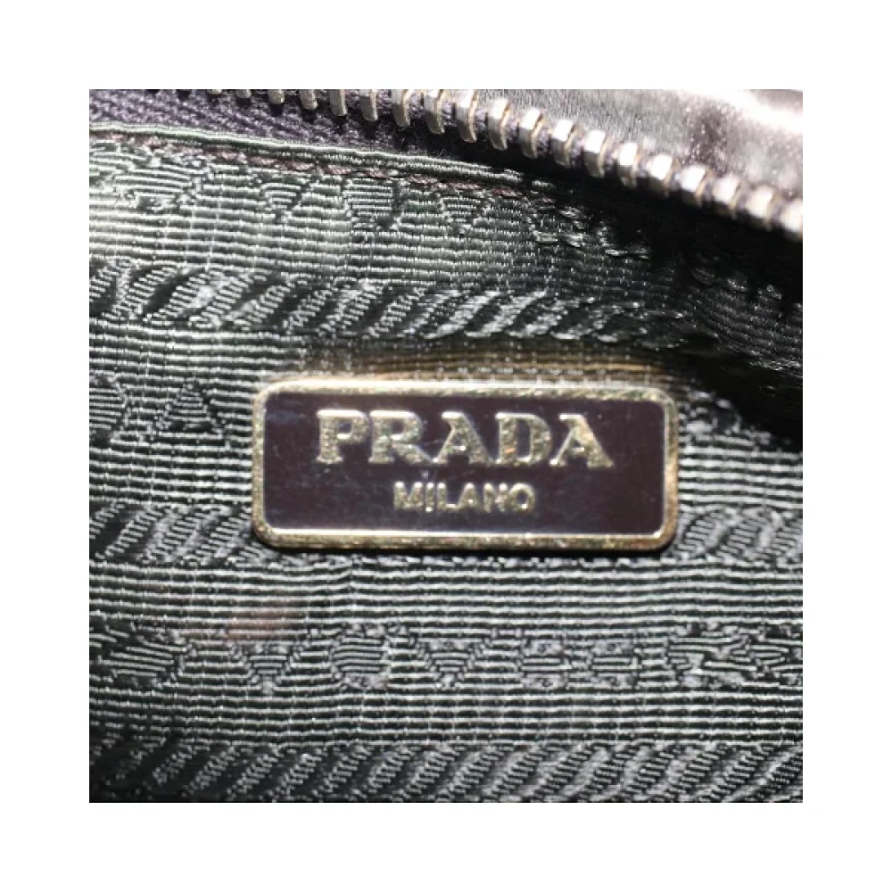Prada Vintage Pre-owned Velvet prada-bags Brown Dames