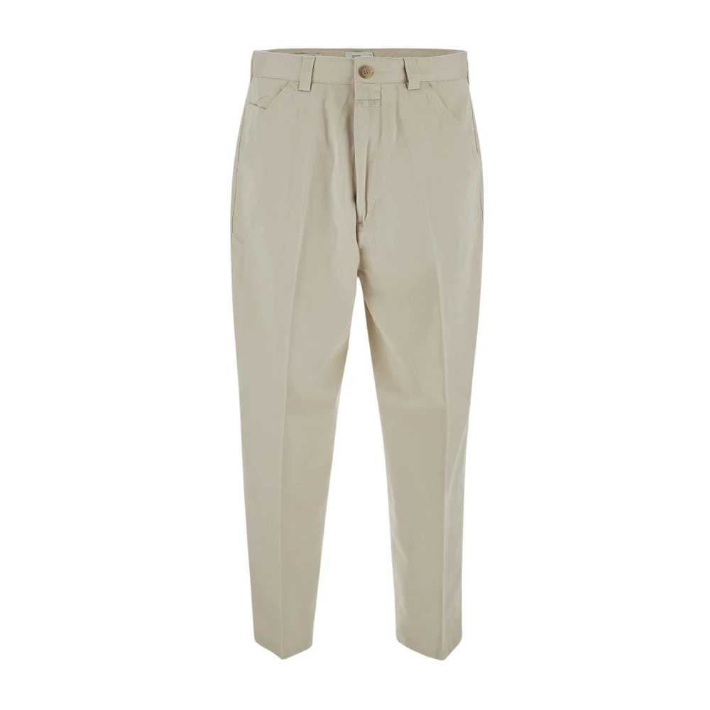 Closed Moderne Tapered Jeans Beige Heren
