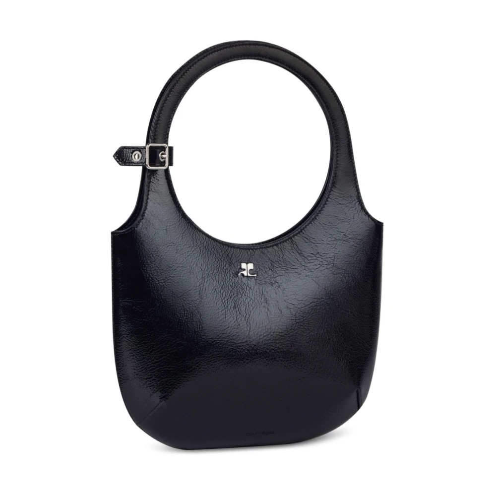 Courrèges Stijlvolle dameshandtas in zwart Black Dames
