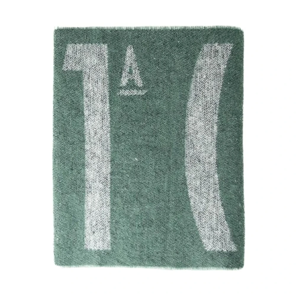 Alviero Martini 1a Classe Logo Sjaal in Klassieke Stijl Green Dames