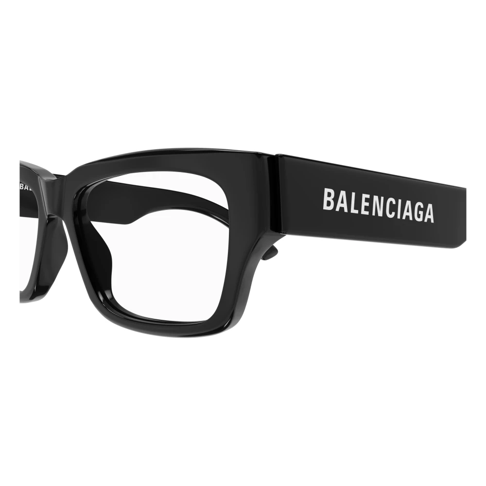 Balenciaga Stijlvolle Brillen Black Heren