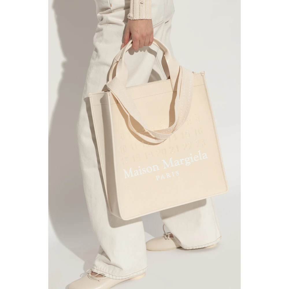 Maison Margiela Shopper tas Beige Unisex