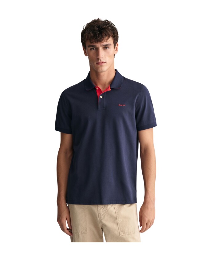 polo-en-coton-stretch-coupe-classique