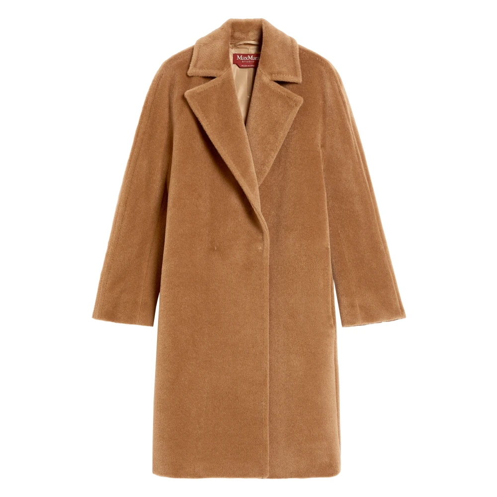 Max Mara Studio Kameel Sidney Modieuze Dameskleding Brown Dames