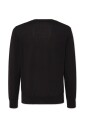 pull-noir-en-tricot-avec-feuille-d-erable