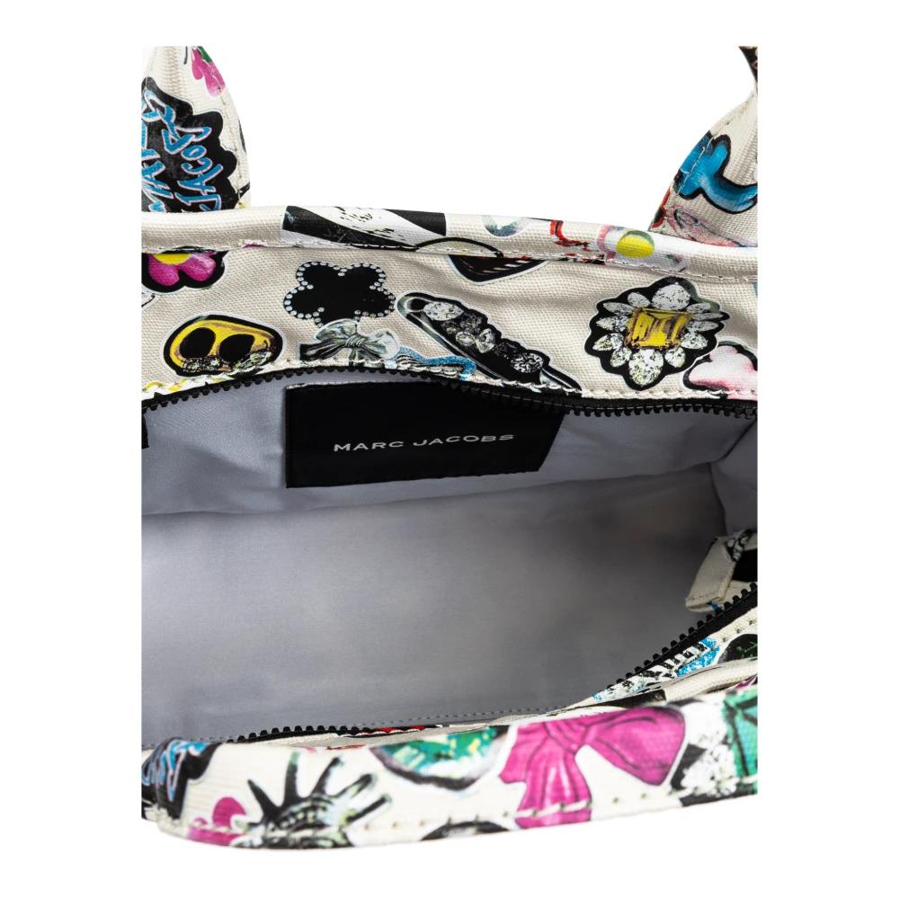 Marc Jacobs Tas The Daisy Canvas Medium Tote Tas Multicolor Dames