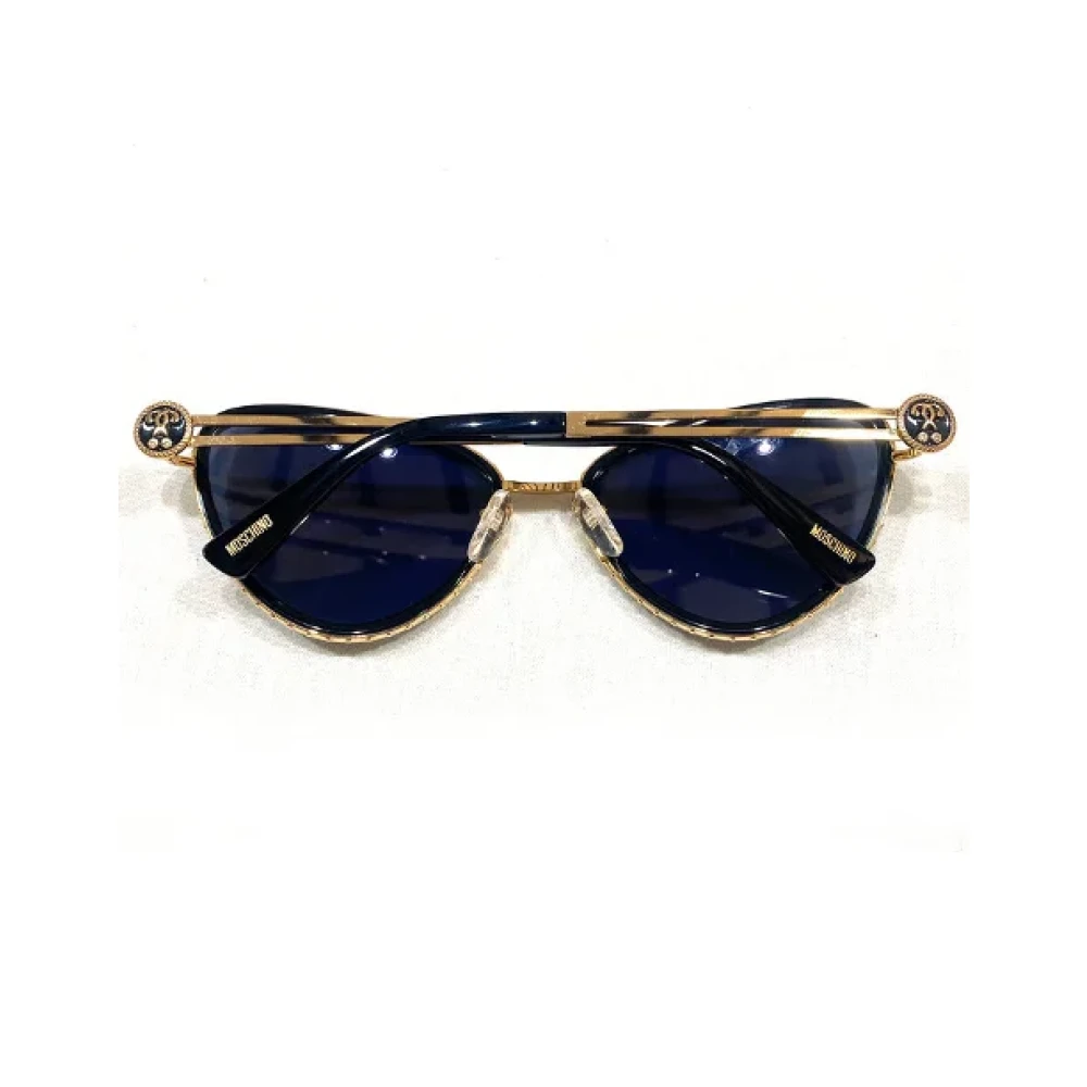 Moschino Pre-Owned Pre-owned Plastic sunglasses Black Dames
