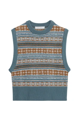 Fair Isle Lammullströja