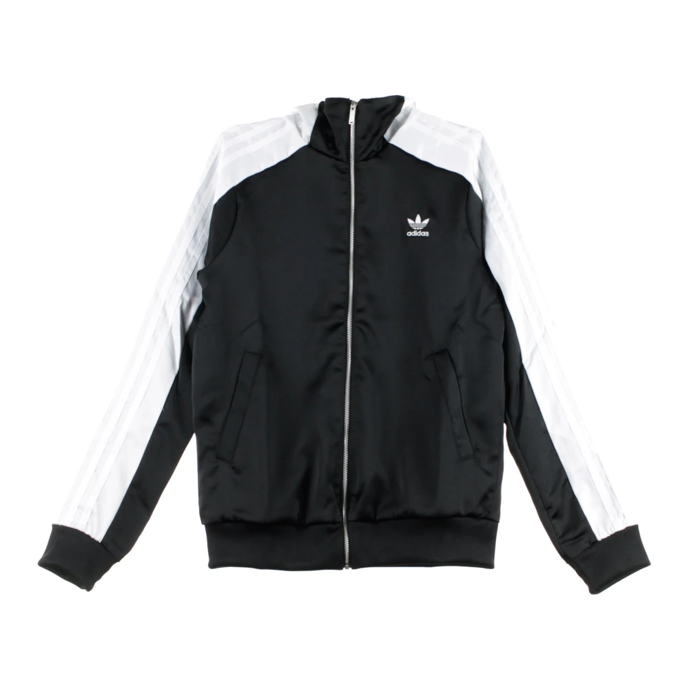 Adidas Svart Track Top Jacka för Kvinnor Black, Dam