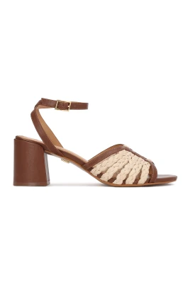 Kazar Bruna sandaler med beige detaljer