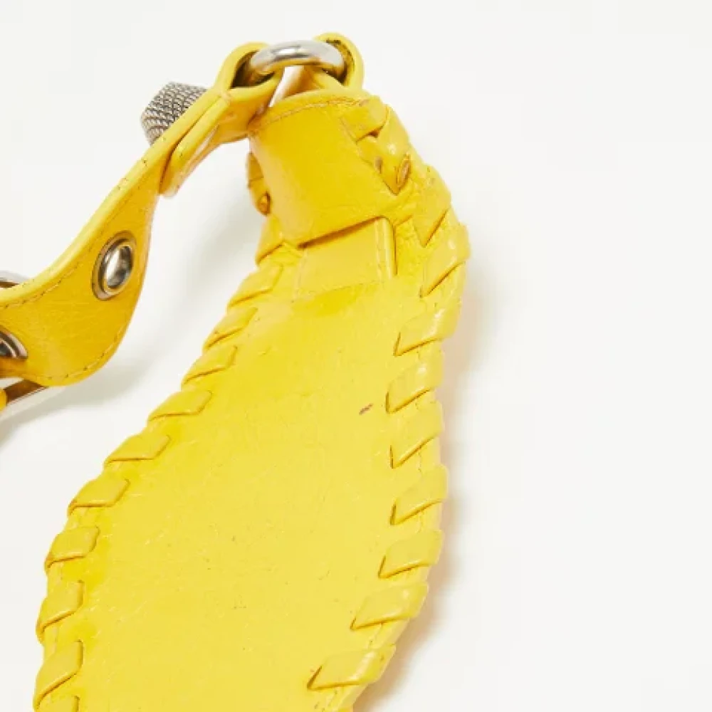 Balenciaga Vintage Pre-owned Leather balenciaga-bags Yellow Dames