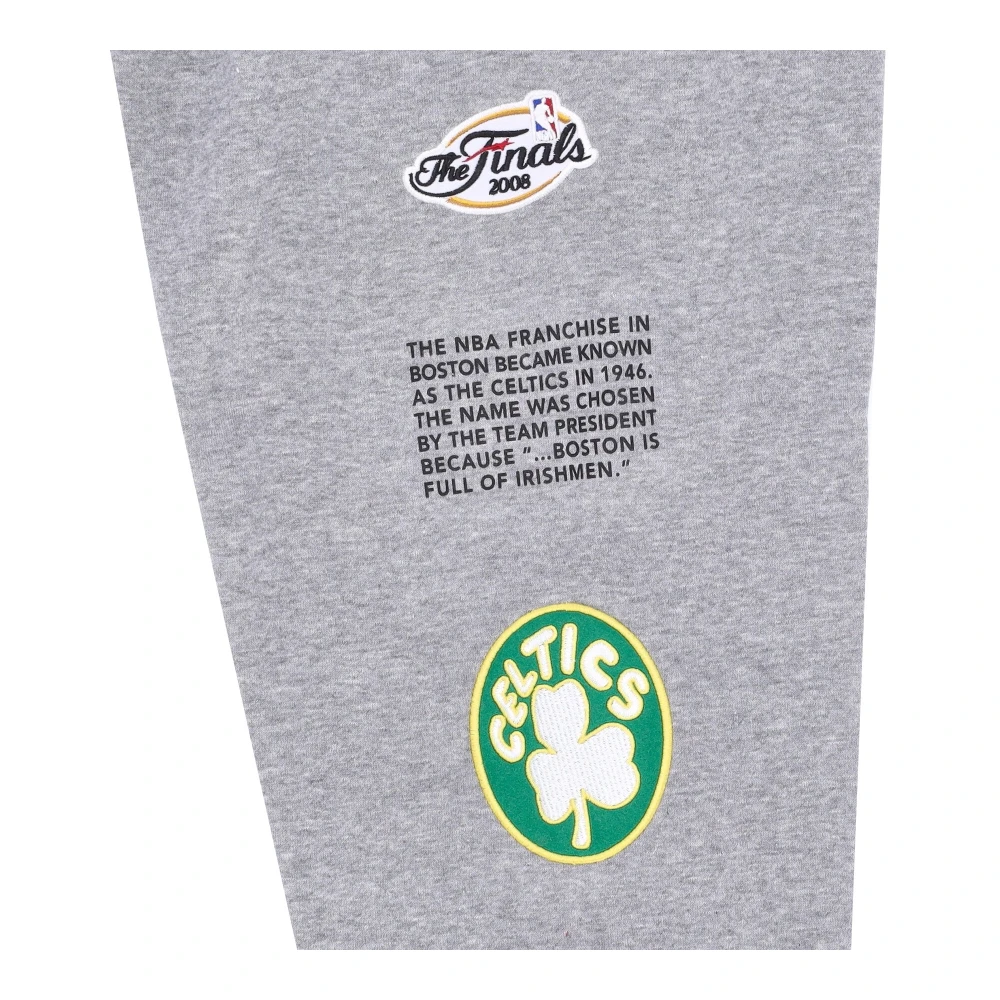 Mitchell & Ness Boston Celtics Fleece Trainingsbroek Gray Heren