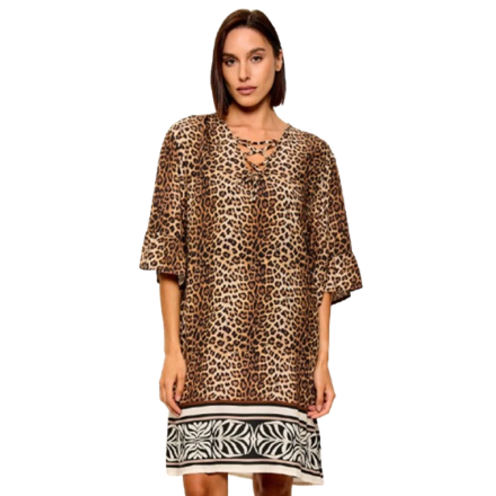 Liu Jo Donna Marrone Abiti, Xl, New,