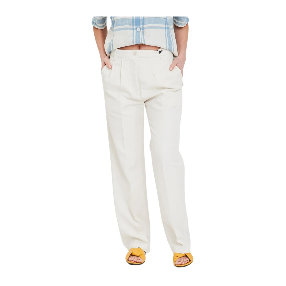 Aspesi Wijde broek Beige Dames