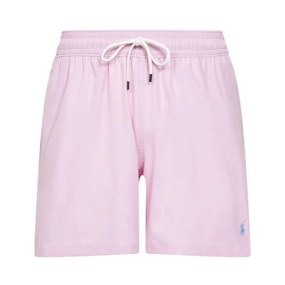 Polo Ralph Lauren Men's Pink Traveler Swim Trunks - Beachwear - L- Swimwear