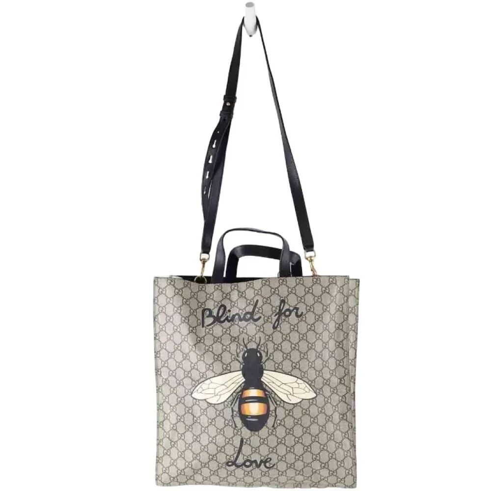 Gucci Vintage Pre-owned Leather gucci-bags Brown Dames