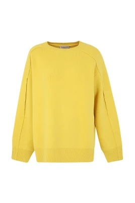 Sunflower Cocoon Cape Jumper