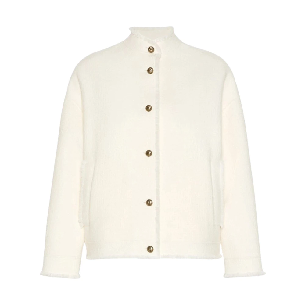 Max Mara , Damen, Jacken, Weiß, S