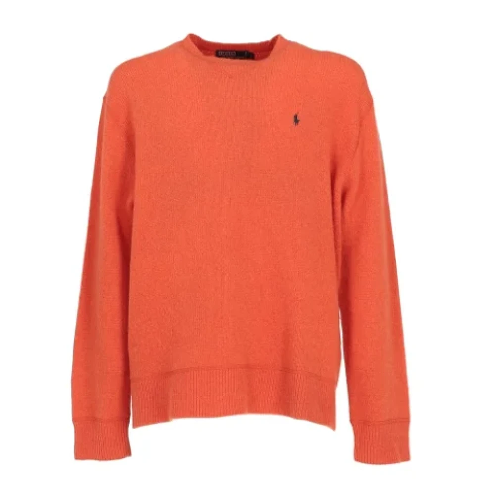 Ralph Lauren Pre-owned Wool tops Orange Heren