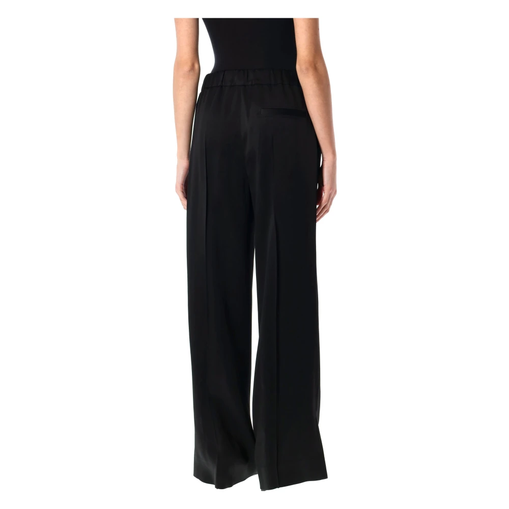 Jil Sander Vloeibare Broek Black Dames