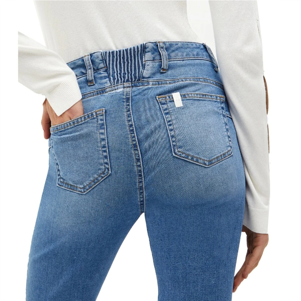 Liu Jo Cropped Jeans Blue Dames